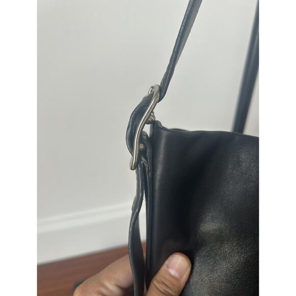 Vintage Y2K COACH Legacy Soho Black Leather Hobo Shoulder Bag 9186 Read Pls! - Picture 12 of 16